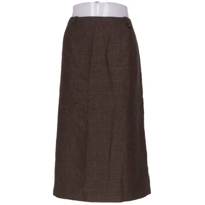 Kjol (Brun) från Hesse Polyester, Viskos, Ull