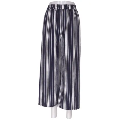 Palazzobyxor (Blå, Vit) från Stella Morgan Polyester