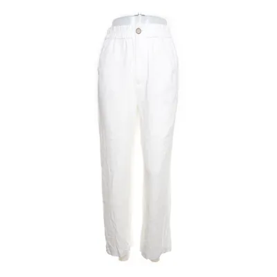 Broek (Wit) van Stradivarius Linnen, Viscose