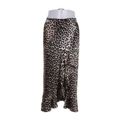 Wrap skirt (Black, Brown) from Ganni Viscose