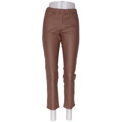 Pantalon en cuir (Marron) de Devernois Cuir