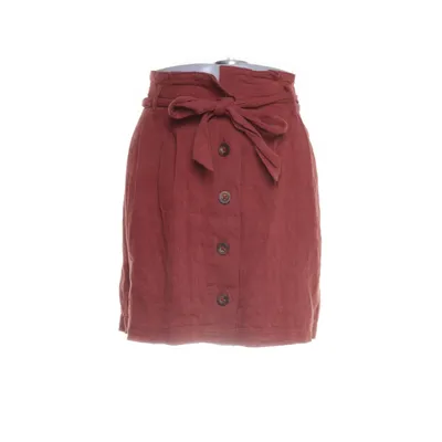 Rok (Rood) van Hollister Katoen, Viscose, Linnen