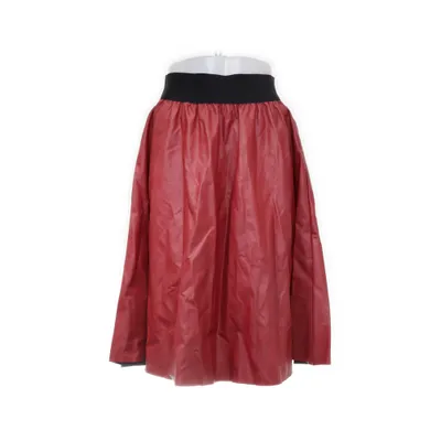 Skirt (Red) from New Collection Italy Polyurethane, Viscose