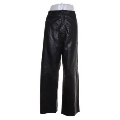 Läderbyxor (Svart) från Pepe Jeans London Polyester, Skinn