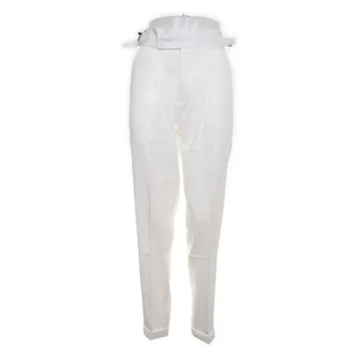 Kostymbyxor (Vit) Elastan, Polyester