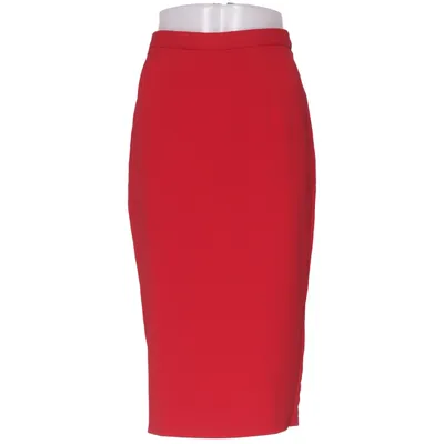 Jupe crayon (Rouge) de Hell Bunny Vixen Élasthane, Polyester