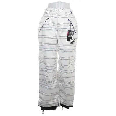 Snow pants (White, Multicolored) from Warp Polyamide, Polyester