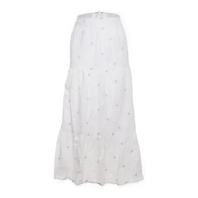 Maxi skirt (White) from VRS Fashion Organic cotton