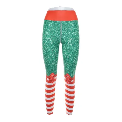 Leggings (Red, Green, White) from Maya Freya Elastane, Polyester