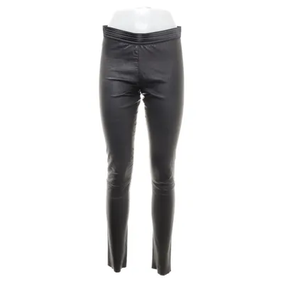 Leren broek (Zwart) van Drome Leer