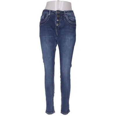 Jeans (Blau) von Place du Jour Baumwolle, Elasthan