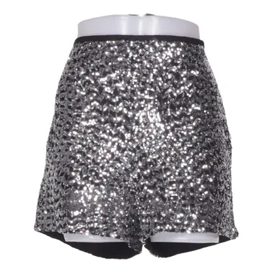 Shorts (Silverfärgad, Svart) från Zara Acetat, Elastan