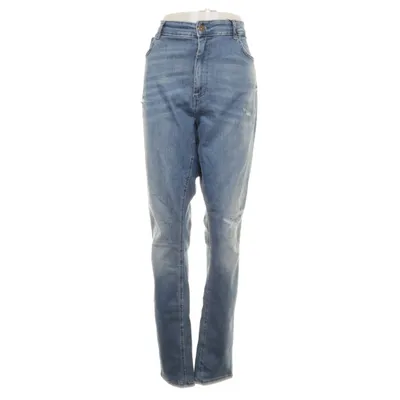 Spijkerbroek (Blauw) van ONLY Carmakoma Katoen