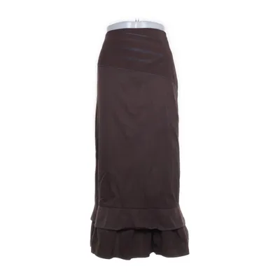 Maxi skirt (Brown) from Jofrati Cotton, Polyamide