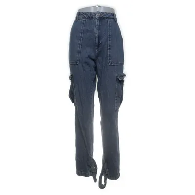 Cargobyxor (Blå) från Never Denim Bomull