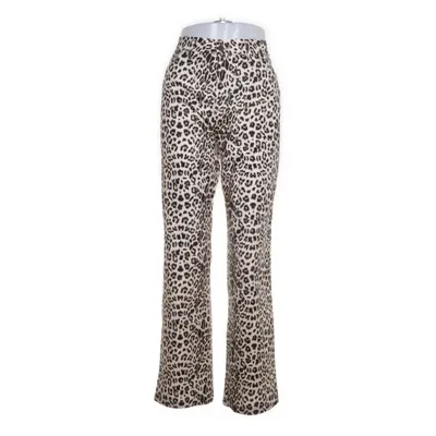 Broek (Beige, Zwart) van Kikisix Katoen, Elastaan
