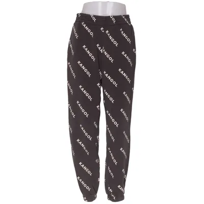 Pants (Black, Multicolored) from Kangol x H&M Cotton, Polyester