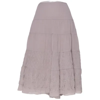 Maxi skirt (Gray) from Anne Weyburn Polyester