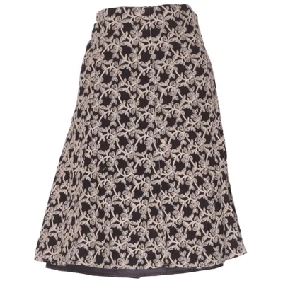 Nederdel (Sort, Beige, Flerfarvet) fra Axcess Bomuld, Polyester