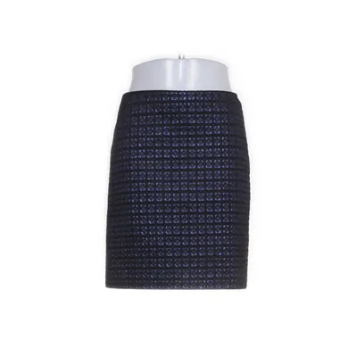 Kjol (Svart, Blå) från Caroll Acetat, Bomull, Polyester