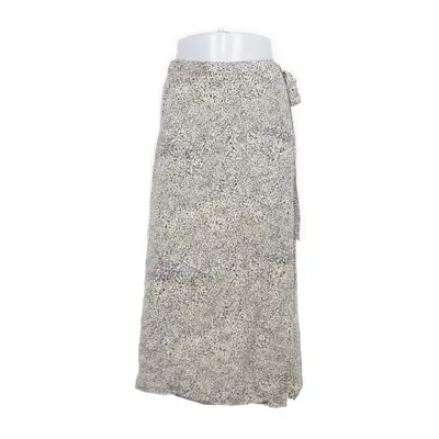 Wikkelrok (Wit, Zwart, Geel) van Ichi Viscose