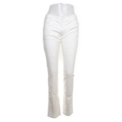 Jeans (Vit) från Gina Bomull, Elastan, Polyester