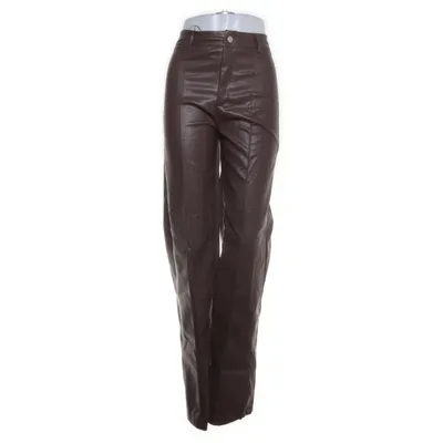 Pants (Brown) from Loavies Polyester, Polyurethane