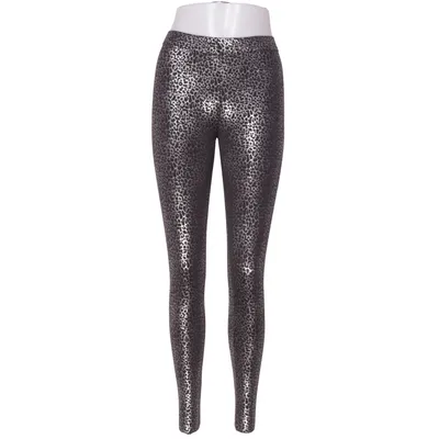 Leggings (Zwart, Zilver)