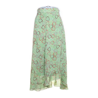 Långkjol (Grön, Flerfärgad) från Stine Goya Återvunnen polyester