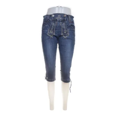 Driekwart broek (Blauw) van Designer Katoen, Elastaan, Polyester