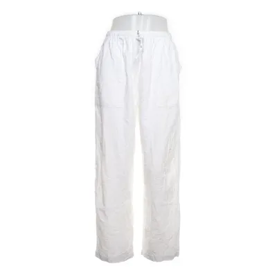 Palazzobyxor (Vit) Bomull