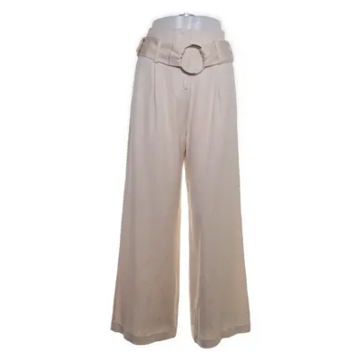 Palazzo broek (Beige) van Margaux Lonnberg Wol, Viscose