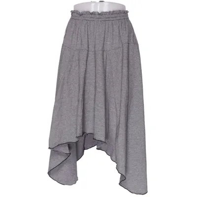 Kjol (Grå) från Norhult Bomull, Viskos