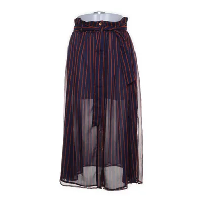 Maxi skirt (Blue, Orange) from Nanushka Polyester, Silk