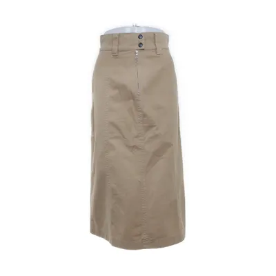 Långkjol (Brun) från Karen by Simonsen Bomull, Elastan