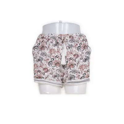 Shorts (White, Multicolored) from Mango Casual Viscose