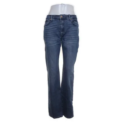 Spijkerbroek (Blauw) van 7 for All Mankind Katoen, Modal, Polyester