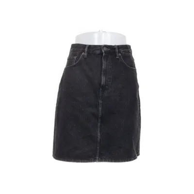 Denim skirt (Black) from Acne Studios Cotton