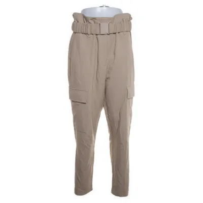 Cargo broek (Beige) van Yaya Women Elastaan, Polyester