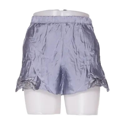 Short de pyjama (Bleu, Noir) de Silksilky Soie