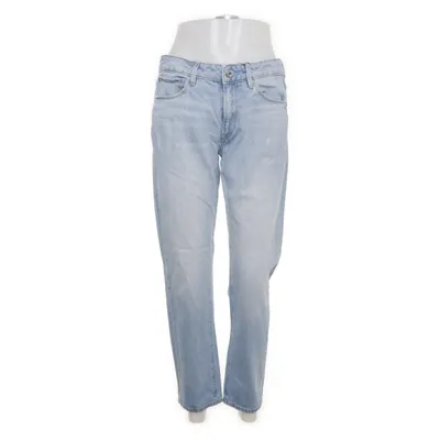 Spijkerbroek (Blauw) van Raw Katoen, Polyester, Leer