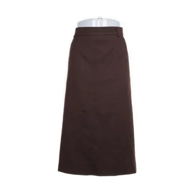 Skirt (Brown) from Reine Schurwolle Polyamide, Viscose