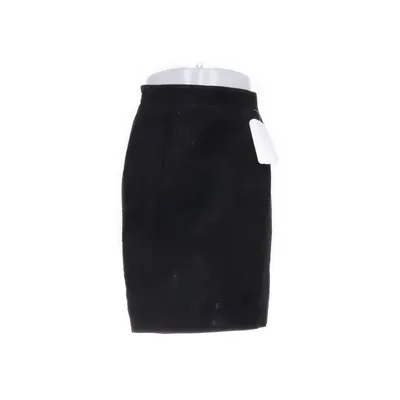 Skirt (Black) from Giorgio Mobiani Leather, Suede