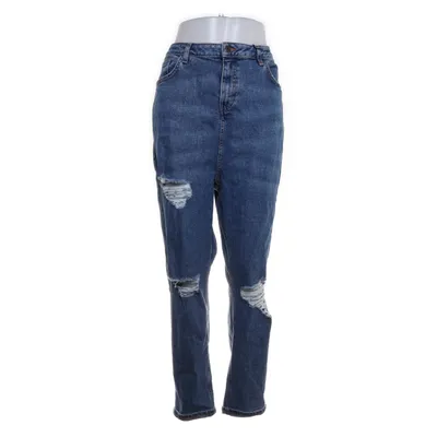 Jeans (Blå) från New Look Curves Bomull, Elastan, Polyester