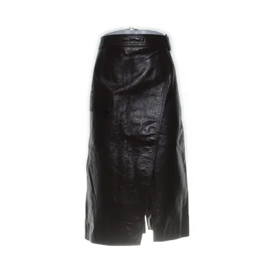Läderkjol (Brun) från H&M Skinn, Viskos