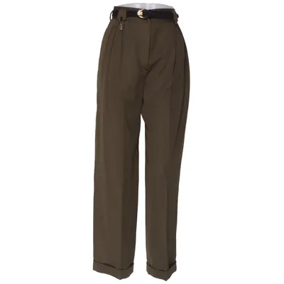 Pantalon (Vert) de Birgitta by Westerlind Polyester, Laine