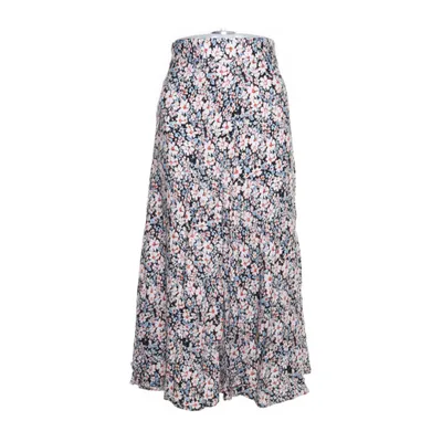 Skirt (White, Black, Multicolored) from One More Story Viscose