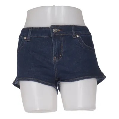 Denim shorts (Blue) from Edikted Cotton, Elastane