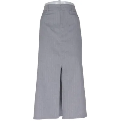 Maxi skirt (Gray) from Divided by H&M Elastane, Polyester
