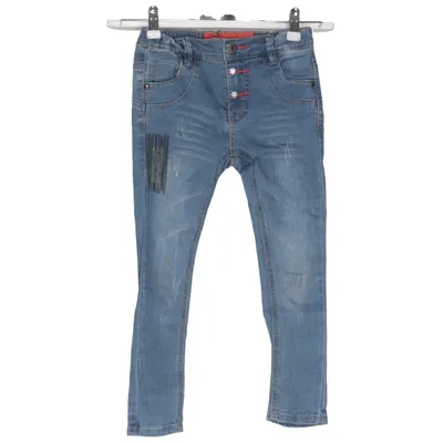 Jean (Bleu) de Queen Coton, Élasthane, Polyester